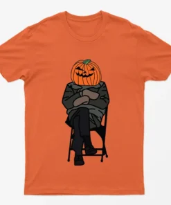 Orange Pumpkin Man T-Shirt