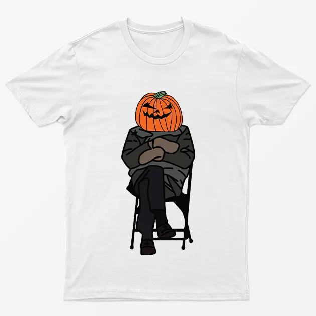 White Pumpkin Man T-Shirt