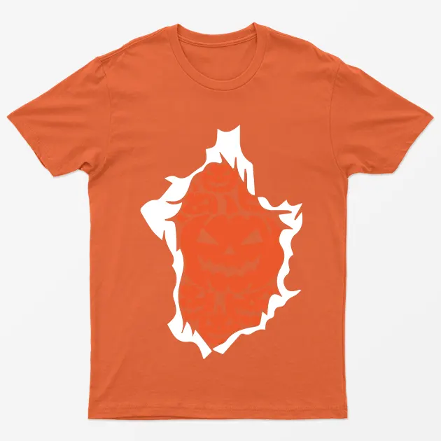 Orange Pumpkins Rush T-Shirt