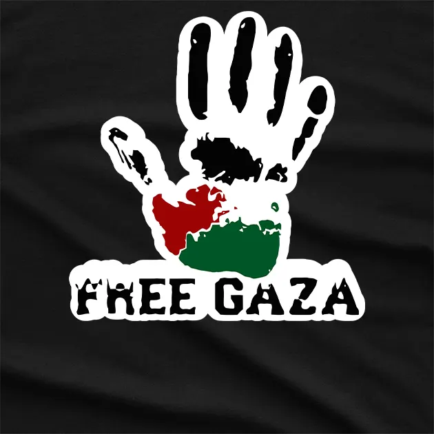Raise Your Hand For Gaza T-Shirt