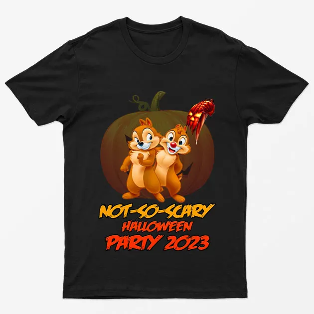 Black Retro Animation Scarefest T-Shirt