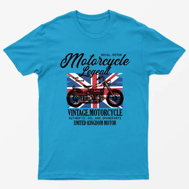 Royal Motorcycle Legend Graphic T-Shirt