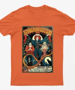 Orange Sanderson Halloween T-Shirt