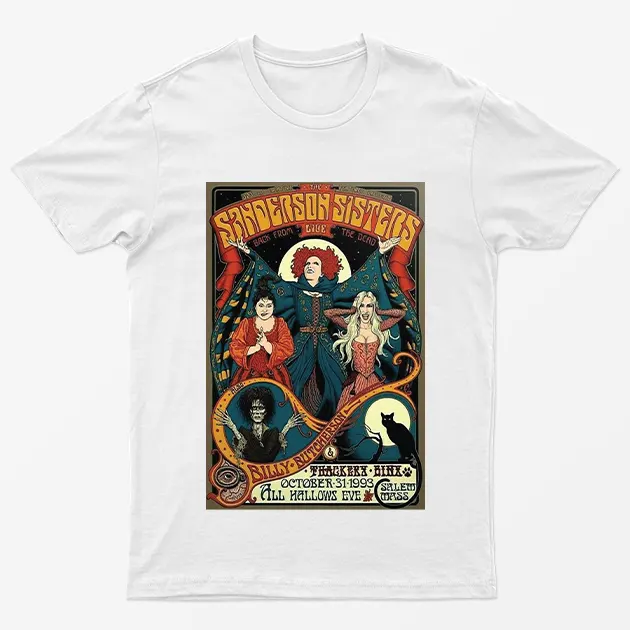 White Sanderson Halloween T-Shirt