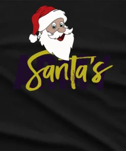 Santa Army Christmas T-Shirt