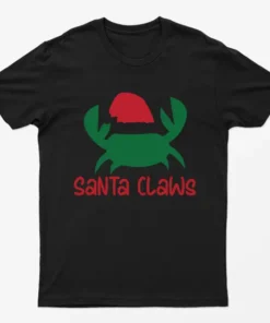 Black Santa Claws T-Shirt