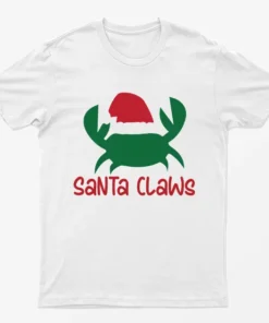 White Santa Claws T-Shirt