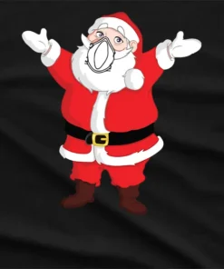 Santa Hug Christmas T-Shirt