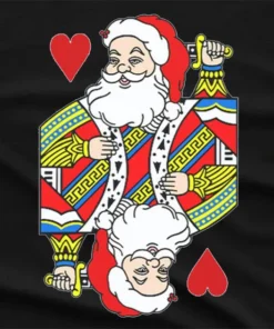 Santa Of Hearts T-Shirt