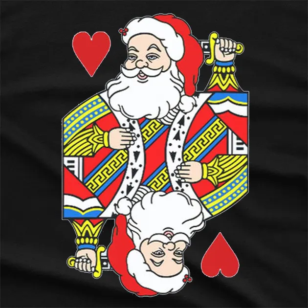 Santa Of Hearts T-Shirt
