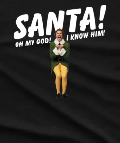 Santa! Omg! I Know Him! T-Shirt