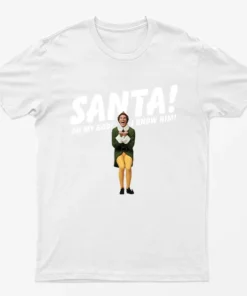 White Santa! Omg! I Know Him! T-Shirt