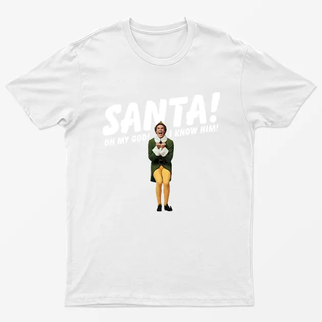 White Santa! Omg! I Know Him! T-Shirt