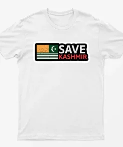 White Save Kashmir T-Shirt