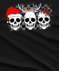Skulls Squad Christmas T-Shirt