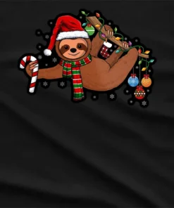 Sloths Christmas Lights T-Shirt