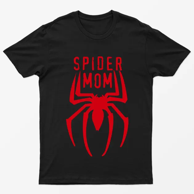 Black Spider Mom T-Shirt