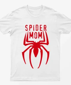 White Spider Mom T-Shirt