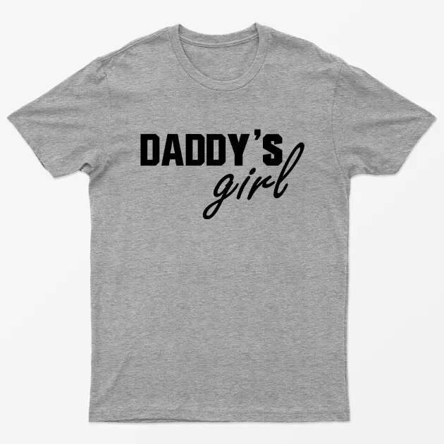 Sport Grey Daddys Girl T-Shirt