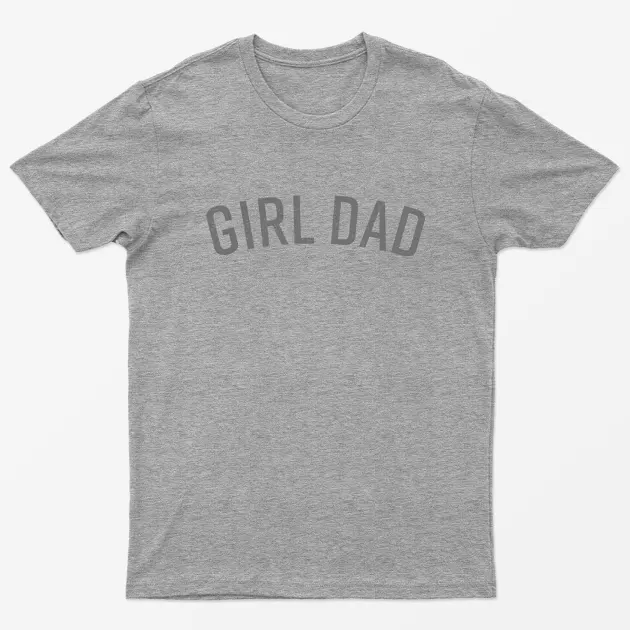 Sport Grey Girl Dad T-Shirt