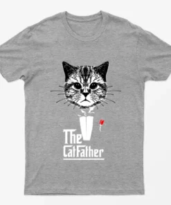 Sport Grey The Cat Father T-Shirt