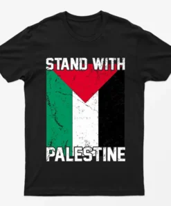 Black Stand with Gaza T-Shirt