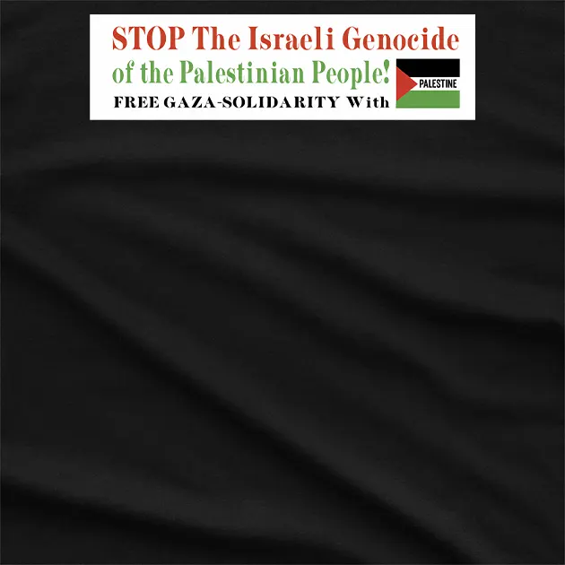 Stop Israel Free Gaza T-Shirt