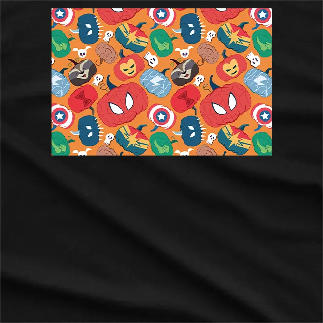 Super Heroes Pumpkins T-Shirt