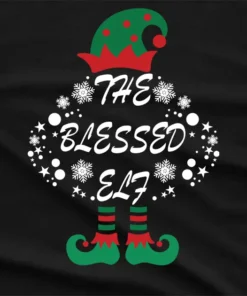 The Blessed Elf Christmas T-Shirt