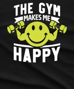 Azalea The Gym Makes Me Happy T-Shirt