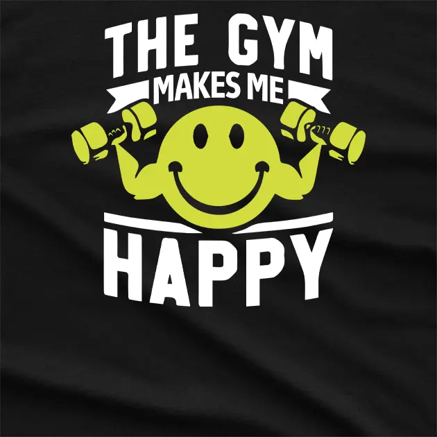 Azalea The Gym Makes Me Happy T-Shirt