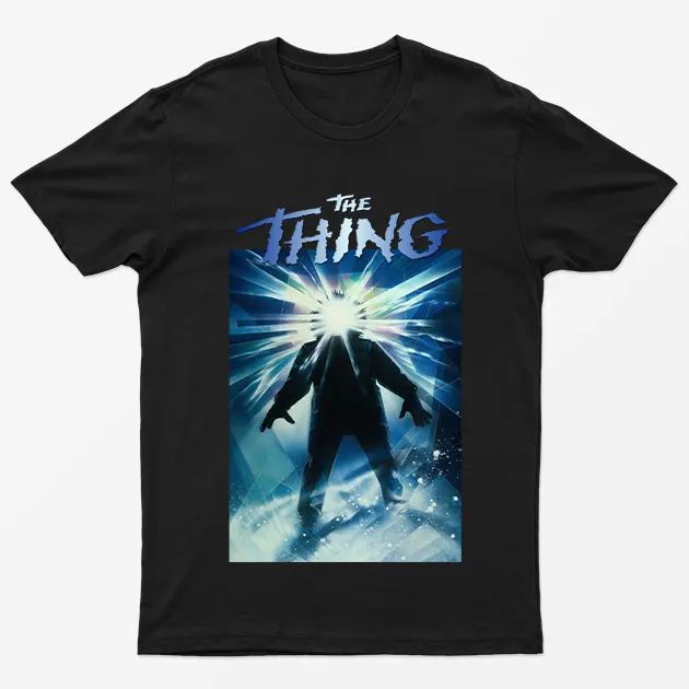 Black The Thing Halloween T-Shirt