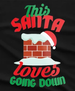 This Santa Loves Going Down T-Shirt