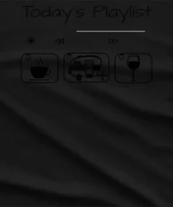 Today Playlists Camping Graphic T-Shirt