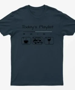 Today Playlists Camping Graphic T-Shirt