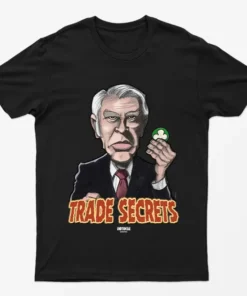 Black Trade Secrets Anti Social Halloween T-Shirt