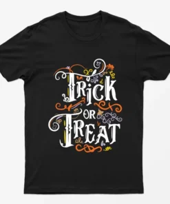 Black Trick Or Treat T-Shirt