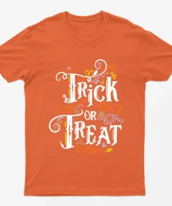 Orange Trick Or Treat T-Shirt