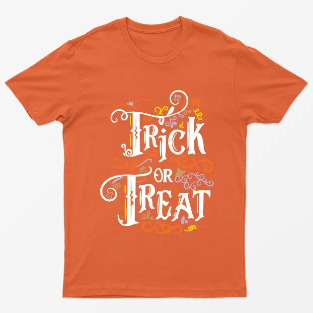 Orange Trick Or Treat T-Shirt