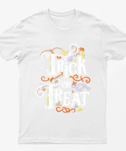 White Trick Or Treat T-Shirt