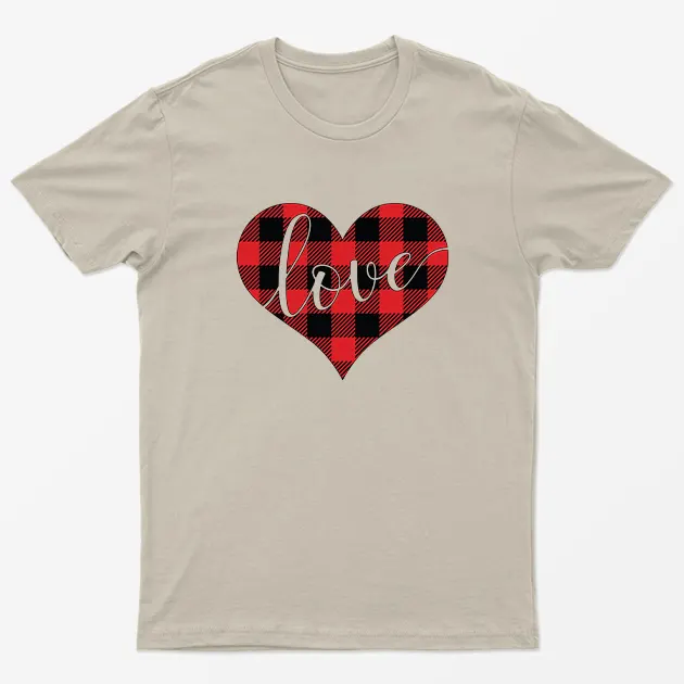 Sand True Love Heart Happy Valentine Day T-shirt