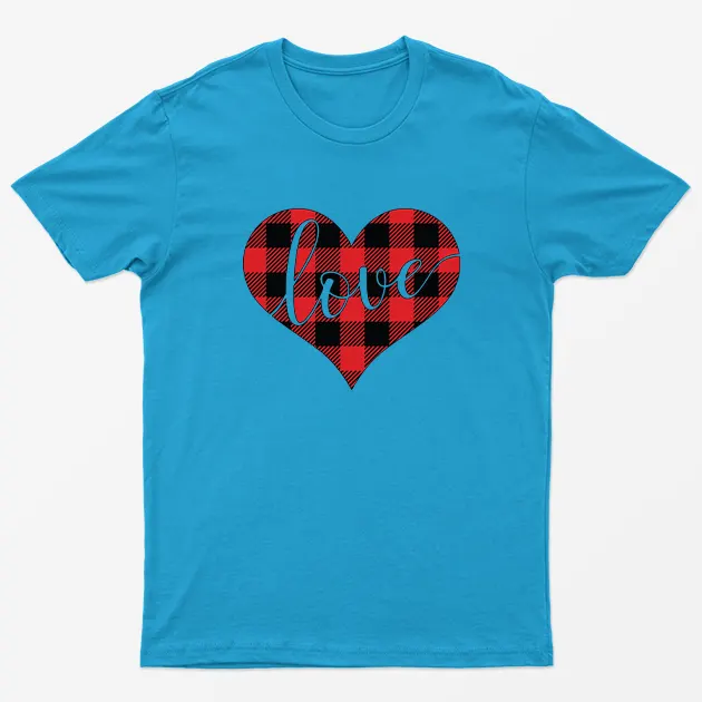 Sapphire True Love Heart Happy Valentine Day T-shirt