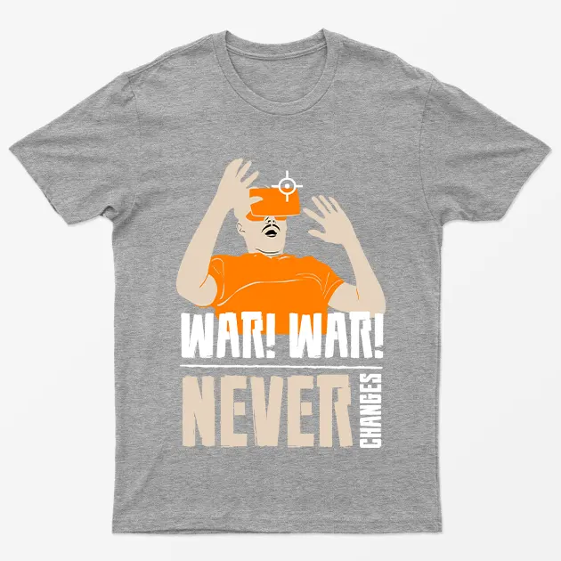 Sport Grey War War Never Changes T-Shirt