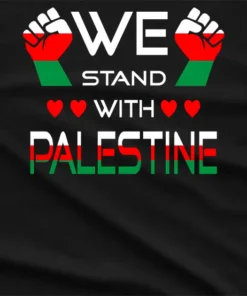 We Stand With Palestine T-Shirt