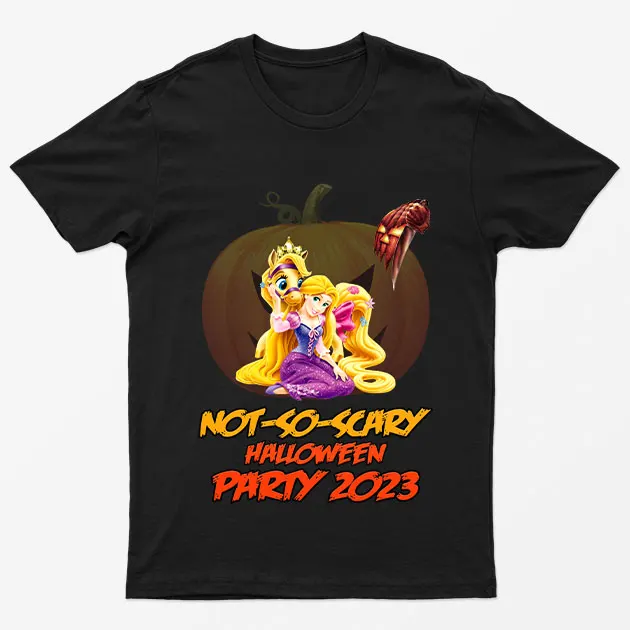 Black Whimsical Toons Halloween GetTogether T-Shirt