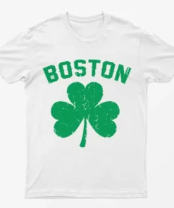 White Boston St Patrick's Day Parade T-Shirt