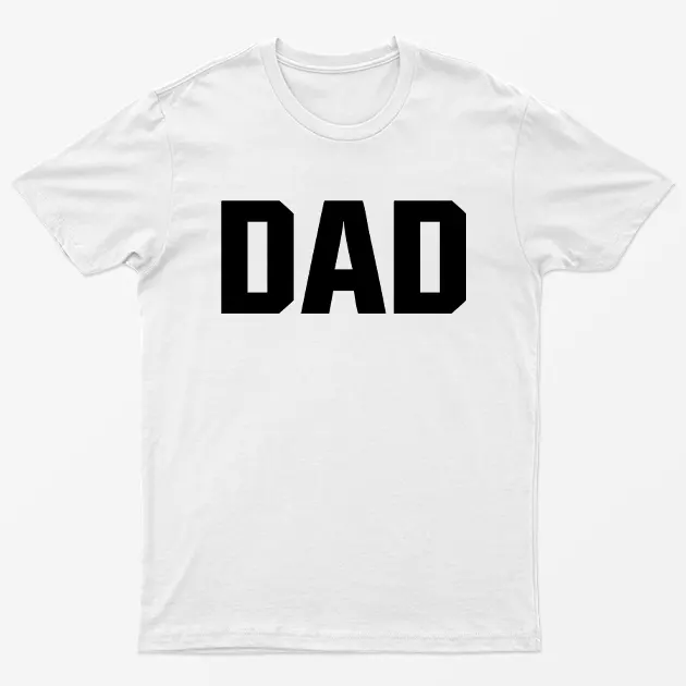 White Dad T-Shirt