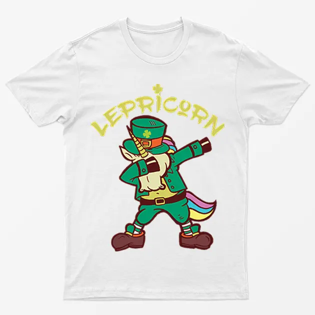 White Irish leprechaun St Patrick's Day T-Shirt