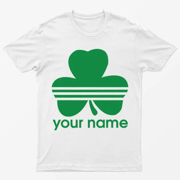 White Personalized Paddidas T-Shirt