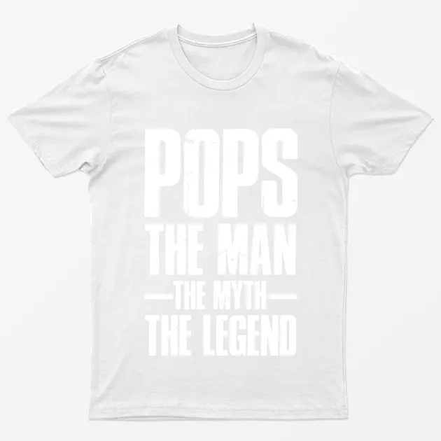 White Pops the Man the Myth the Legend T-Shirt